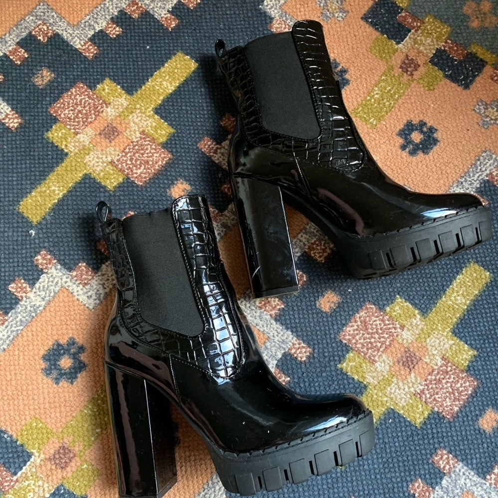 Public Desire Boots 🖤 Worn once, great condition!